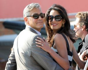 George Clooney Amal Alamuddin wedding Venice - black and white dress.jpg